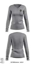 Strategic Logix 17558693 Women's Long Sleeve V-neck Shirt - 4