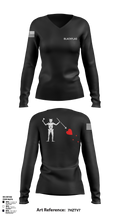 Blackflag 61511552 Women's Long Sleeve V-neck Shirt - 1