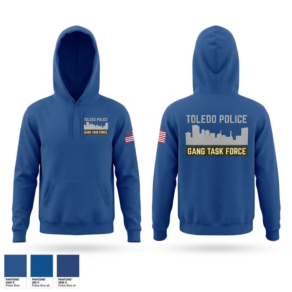 Hoodie, Toledo Police Gang Task Force, Police, Teamtime, Team time, sublimation, custom sports apparel, team uniforms, spirit wear, spiritwear, sports uniforms, custom shirts, team store, custom team store, fundraiser sports, apparel fundraiser
