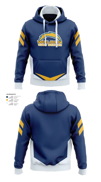 Weldon High School Baseball 14561048 Hoodie - 1