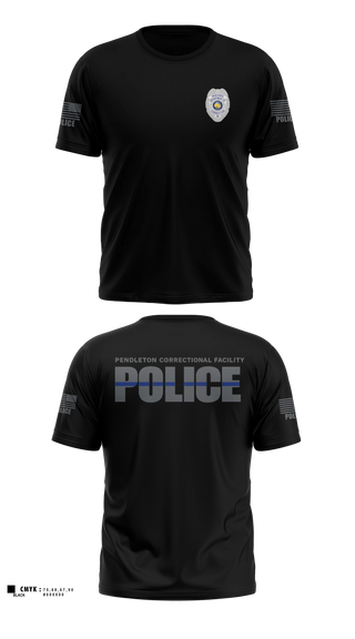 Short Sleeve Performance Shirt, Pendleton Correctional Facility, Police, Teamtime, Team time, sublimation, custom sports apparel, team uniforms, spirit wear, spiritwear, sports uniforms, custom shirts, team store, custom team store, fundraiser sports, apparel fundraiser
