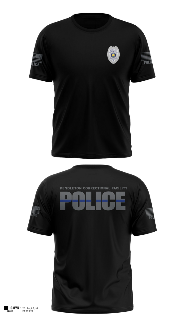 Pendleton Correctional Facility Short Sleeve Performance Shirt - 3