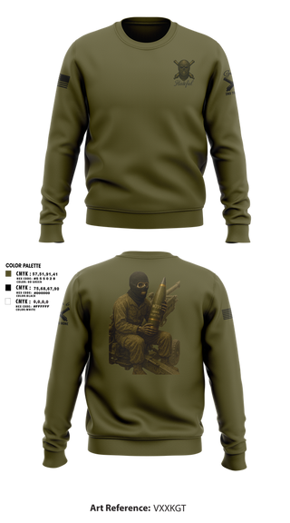 Crew Neck Sweatshirt, Hateful Hotel 2nd Plt, , Teamtime, Team time, sublimation, custom sports apparel, team uniforms, spirit wear, spiritwear, sports uniforms, custom shirts, team store, custom team store, fundraiser sports, apparel fundraiser