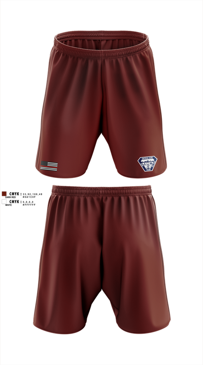JFRD Critical Care Team 81495664 Athletic Shorts With Pockets - 1