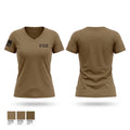 C CLC 94242091 Women's Short Sleeve V-neck Shirt - 1