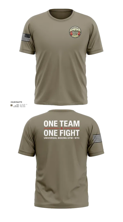 Universal Boxing Gym 90874123 Short Sleeve Performance Shirt - 23