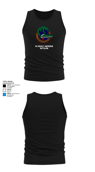 2d Assault Amphibian Battalion 2506897 Tank Top - 39