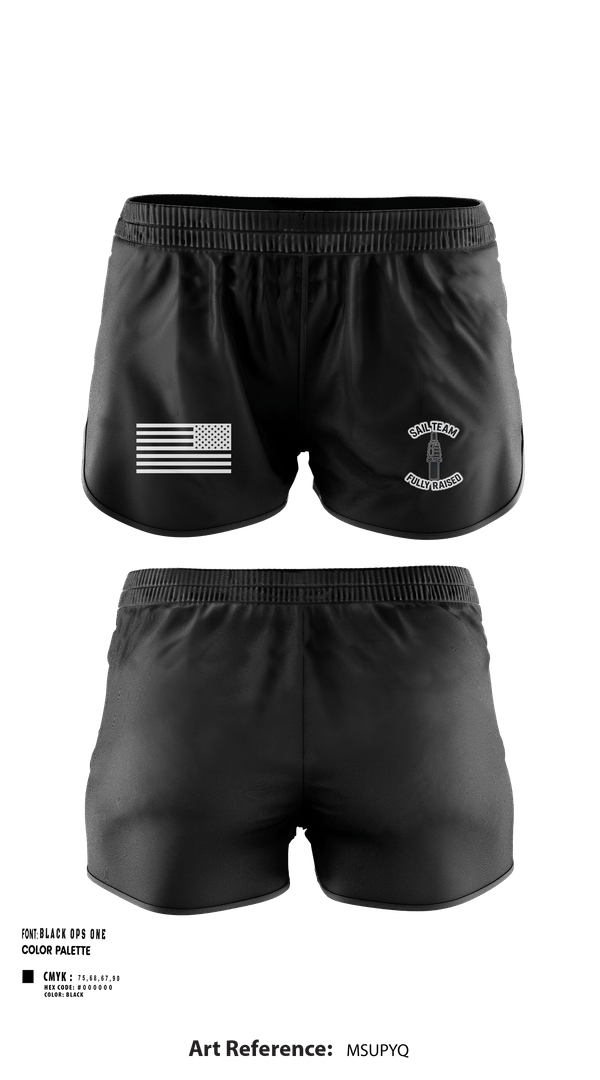 Ranger Panties, Sail Team, Navy, Teamtime, Team time, sublimation, custom sports apparel, team uniforms, spirit wear, spiritwear, sports uniforms, custom shirts, team store, custom team store, fundraiser sports, apparel fundraiser