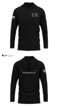 FORENSIC IDENTIFICATION UNIT Long Sleeve Performance Shirt with hood - 5