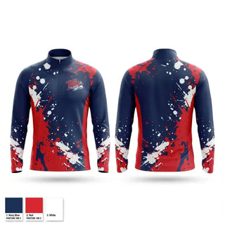 Quarter Zip Jacket, Oklahoma Tribe 2018, Softball, Teamtime, Team time, sublimation, custom sports apparel, team uniforms, spirit wear, spiritwear, sports uniforms, custom shirts, team store, custom team store, fundraiser sports, apparel fundraiser