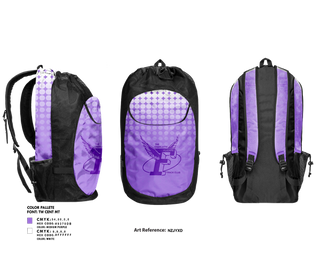 Gear Bag, The Charlotte Flights, Track & Field, Teamtime, Team time, sublimation, custom sports apparel, team uniforms, spirit wear, spiritwear, sports uniforms, custom shirts, team store, custom team store, fundraiser sports, apparel fundraiser