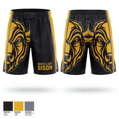 South lady bison 34073171 Fight Shorts - 1 (2)