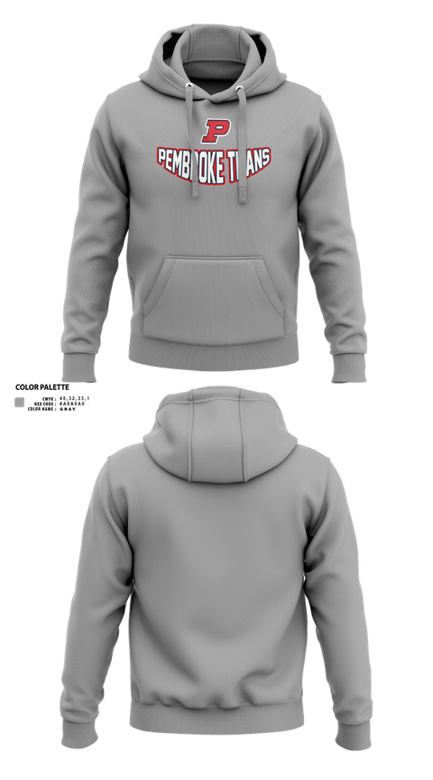 Hoodie, Pembroke Titans Football And Cheer, , Teamtime, Team time, sublimation, custom sports apparel, team uniforms, spirit wear, spiritwear, sports uniforms, custom shirts, team store, custom team store, fundraiser sports, apparel fundraiser