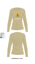 Fox Co 3-10 GSAB 20000256 Women's Long Sleeve V-neck Shirt - 82
