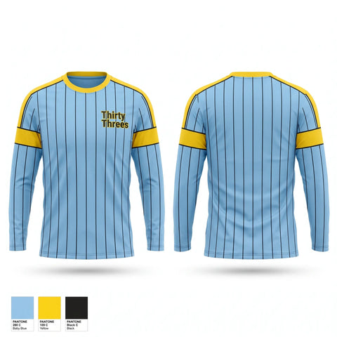Long Sleeve Performance Shirt, Thirty Threes, Softball, Teamtime, Team time, sublimation, custom sports apparel, team uniforms, spirit wear, spiritwear, sports uniforms, custom shirts, team store, custom team store, fundraiser sports, apparel fundraiser