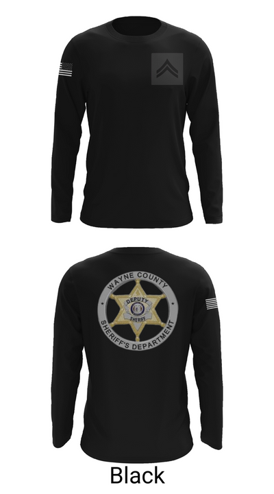 Wayne County Sheriff’s Department 8145507 Long Sleeve Performance Shirt 25