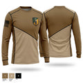 142d Military Police Brigade Long Sleeve Performance Shirt - 1