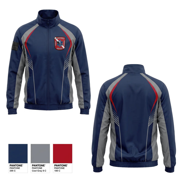 Windbreaker, Calvert County Rescue Dive Team, Fire Department, Teamtime, Team time, sublimation, custom sports apparel, team uniforms, spirit wear, spiritwear, sports uniforms, custom shirts, team store, custom team store, fundraiser sports, apparel fundraiser