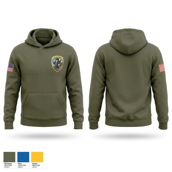 Hoodie, Indiana Department of Corrections, Police, Teamtime, Team time, sublimation, custom sports apparel, team uniforms, spirit wear, spiritwear, sports uniforms, custom shirts, team store, custom team store, fundraiser sports, apparel fundraiser