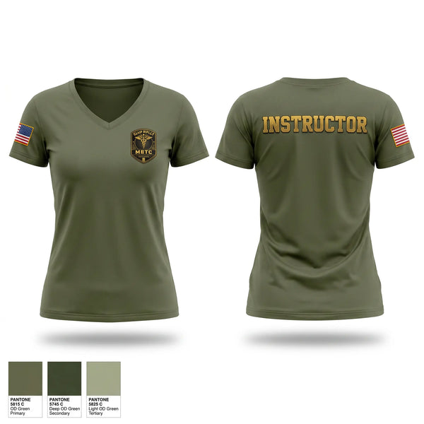 Womens Short Sleeve Vneck Shirt, Camp Ripley MSTC, Army, Teamtime, Team time, sublimation, custom sports apparel, team uniforms, spirit wear, spiritwear, sports uniforms, custom shirts, team store, custom team store, fundraiser sports, apparel fundraiser