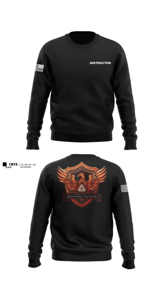 Crew Neck Sweatshirt, Phoenix Police Defensive Tactics, Police, Teamtime, Team time, sublimation, custom sports apparel, team uniforms, spirit wear, spiritwear, sports uniforms, custom shirts, team store, custom team store, fundraiser sports, apparel fundraiser