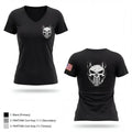 ST. CHARLES COUNTY POLICE K-9 91406783 Women's Short Sleeve V-neck Shirt - 1
