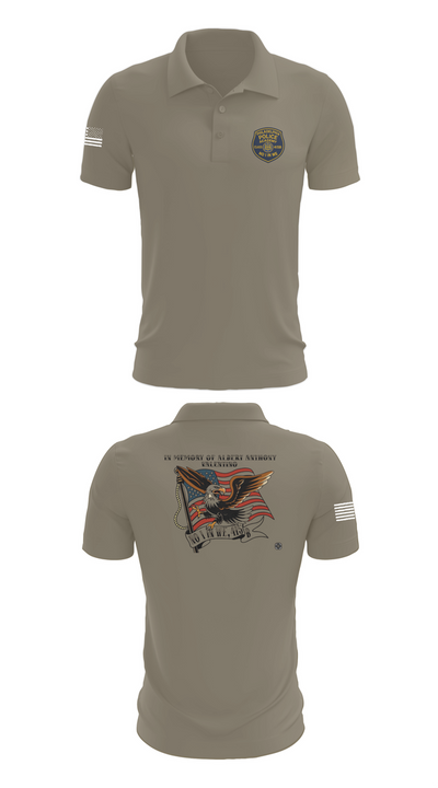 Philadelphia Police 64135919 Short Sleeve Performance Polo - 64
