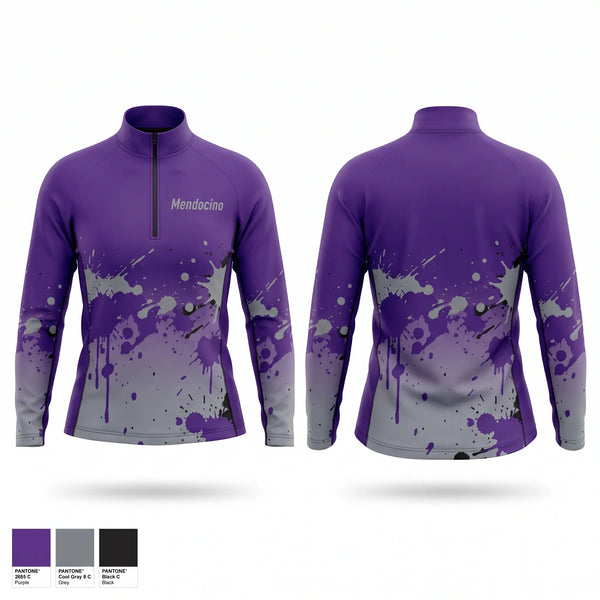 Quarter Zip Jacket, Mendocino, Baseball, Teamtime, Team time, sublimation, custom sports apparel, team uniforms, spirit wear, spiritwear, sports uniforms, custom shirts, team store, custom team store, fundraiser sports, apparel fundraiser