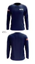 Mobile police dept 4th precinct 3rd Squad 5745218 Long Sleeve Performance Shirt - 21