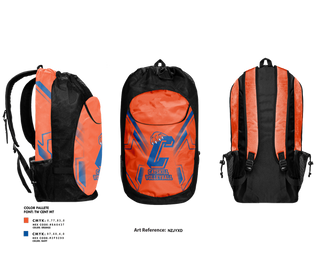 Gear Bag, Catskill Volleyball, Women's Volleyball, Teamtime, Team time, sublimation, custom sports apparel, team uniforms, spirit wear, spiritwear, sports uniforms, custom shirts, team store, custom team store, fundraiser sports, apparel fundraiser