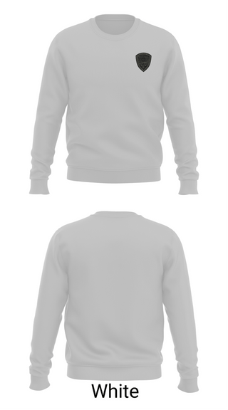 Crew Neck Sweatshirt, Millvale, Police, Teamtime, Team time, sublimation, custom sports apparel, team uniforms, spirit wear, spiritwear, sports uniforms, custom shirts, team store, custom team store, fundraiser sports, apparel fundraiser