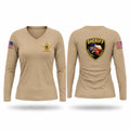 Van Zandt county sheriff’s office Women's Long Sleeve V-neck Shirt - 1