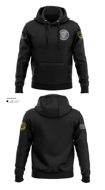 Robstown Police Department Narcotics Division Hoodie - 21