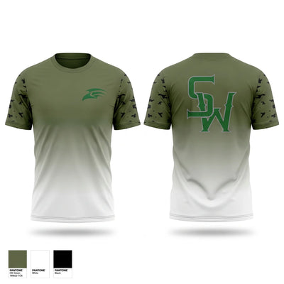 South Walton Hawks Short Sleeve Performance Shirt - 1