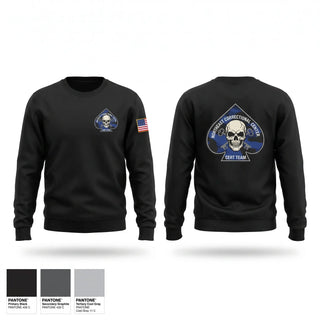 Crew Neck Sweatshirt, Northeast Correctional Center, Police, Teamtime, Team time, sublimation, custom sports apparel, team uniforms, spirit wear, spiritwear, sports uniforms, custom shirts, team store, custom team store, fundraiser sports, apparel fundraiser