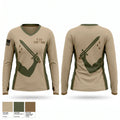 G Co. 536th BSB 80397235 Women's Long Sleeve V-neck Shirt - 1