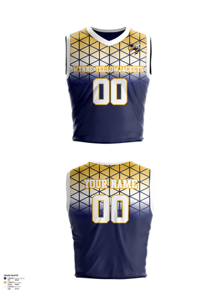 Mens Basketball Jersey, Wynne Yellowjackets, Men's Basketball, Teamtime, Team time, sublimation, custom sports apparel, team uniforms, spirit wear, spiritwear, sports uniforms, custom shirts, team store, custom team store, fundraiser sports, apparel fundraiser