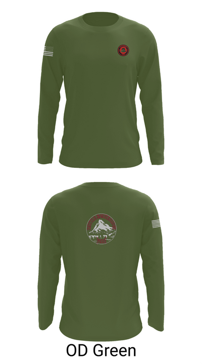 Rattlesnake ridge fire 47911181 Long Sleeve Performance Shirt 46