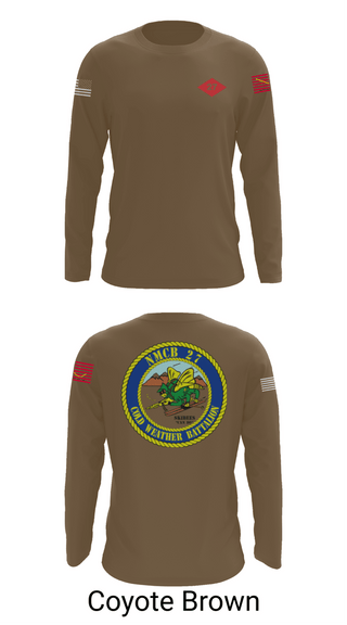 Long Sleeve Performance Shirt, NMCB  27, Navy, Teamtime, Team time, sublimation, custom sports apparel, team uniforms, spirit wear, spiritwear, sports uniforms, custom shirts, team store, custom team store, fundraiser sports, apparel fundraiser