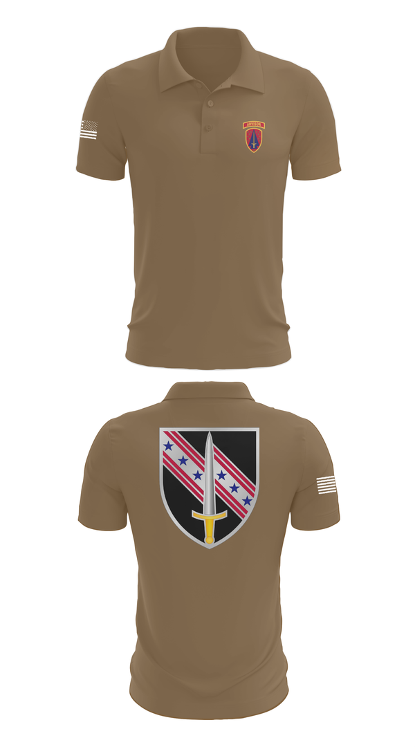 Short Sleeve Performance Polo, 6/54th Security Force Assistance Brigade, , Teamtime, Team time, sublimation, custom sports apparel, team uniforms, spirit wear, spiritwear, sports uniforms, custom shirts, team store, custom team store, fundraiser sports, apparel fundraiser