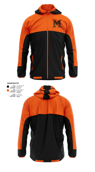 Windbreaker, MONTVILLE, Baseball, Teamtime, Team time, sublimation, custom sports apparel, team uniforms, spirit wear, spiritwear, sports uniforms, custom shirts, team store, custom team store, fundraiser sports, apparel fundraiser