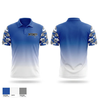 Short Sleeve Performance Polo, Storm, Baseball, Teamtime, Team time, sublimation, custom sports apparel, team uniforms, spirit wear, spiritwear, sports uniforms, custom shirts, team store, custom team store, fundraiser sports, apparel fundraiser