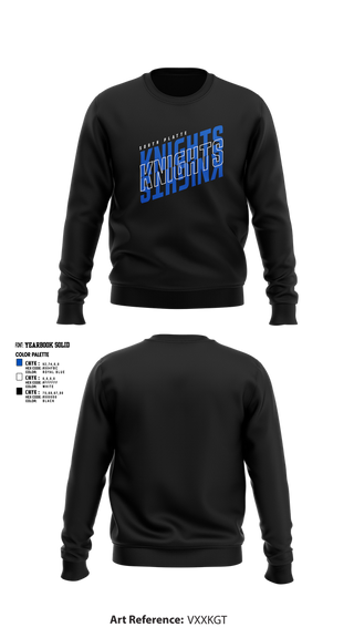 Crew Neck Sweatshirt, South Platte Knights Volleyball, Women's Volleyball, Teamtime, Team time, sublimation, custom sports apparel, team uniforms, spirit wear, spiritwear, sports uniforms, custom shirts, team store, custom team store, fundraiser sports, apparel fundraiser
