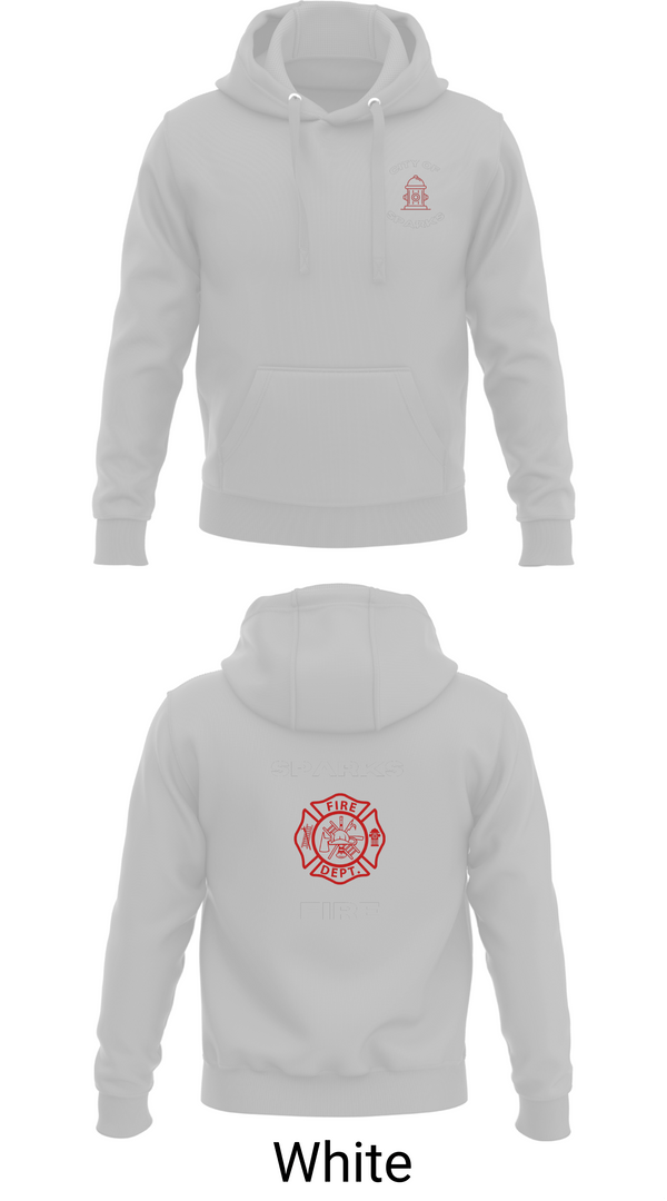 Hoodie, Sparks Fire Department, Fire Department, Teamtime, Team time, sublimation, custom sports apparel, team uniforms, spirit wear, spiritwear, sports uniforms, custom shirts, team store, custom team store, fundraiser sports, apparel fundraiser