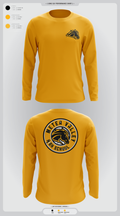 Metea Valley High School Cheer 96396999 Long Sleeve Performance Shirt 4