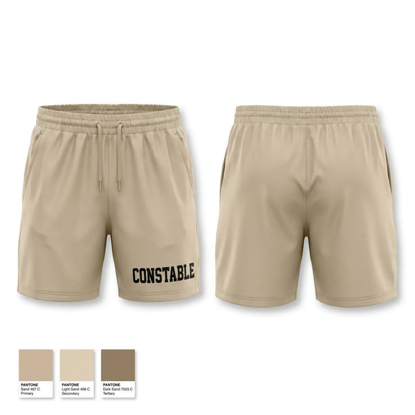 Athletic Shorts With Pockets, Constable, Police, Teamtime, Team time, sublimation, custom sports apparel, team uniforms, spirit wear, spiritwear, sports uniforms, custom shirts, team store, custom team store, fundraiser sports, apparel fundraiser