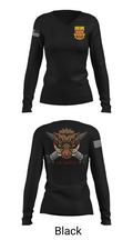 Boar Battery 1-77 FAR 46467298 Women's Long Sleeve V-neck Shirt - 23
