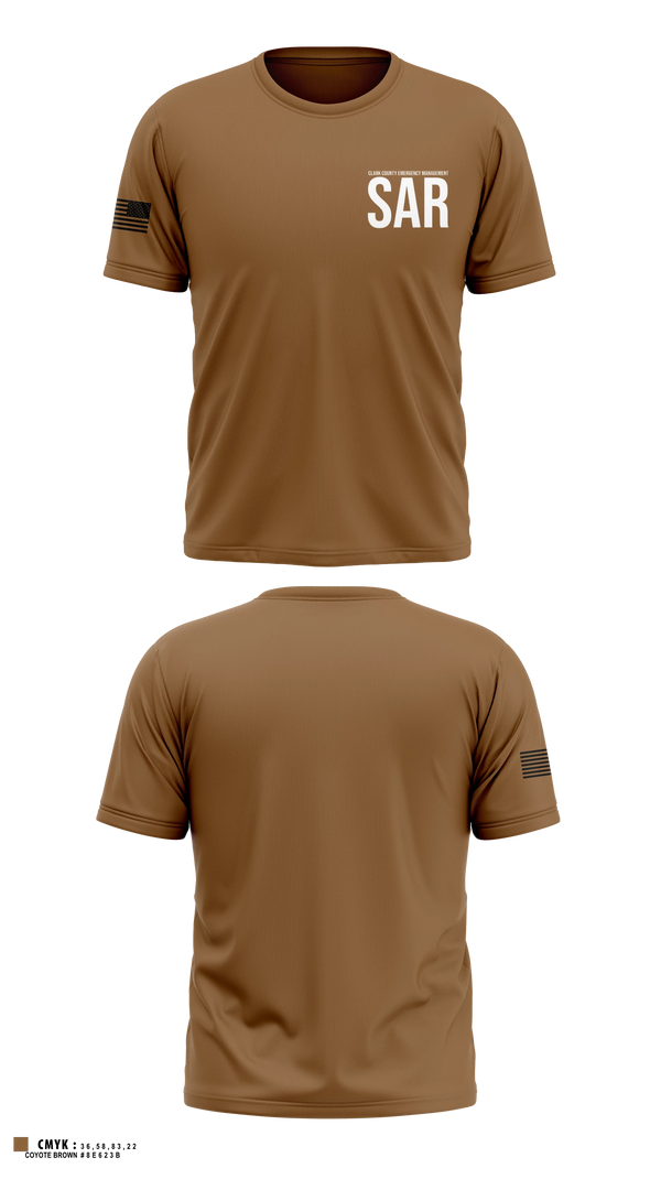 Clark County Sheriffs Office Short Sleeve Performance Shirt - 3