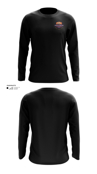 Long Sleeve Performance Shirt, Catskills Run Club, Cross Country, Teamtime, Team time, sublimation, custom sports apparel, team uniforms, spirit wear, spiritwear, sports uniforms, custom shirts, team store, custom team store, fundraiser sports, apparel fundraiser