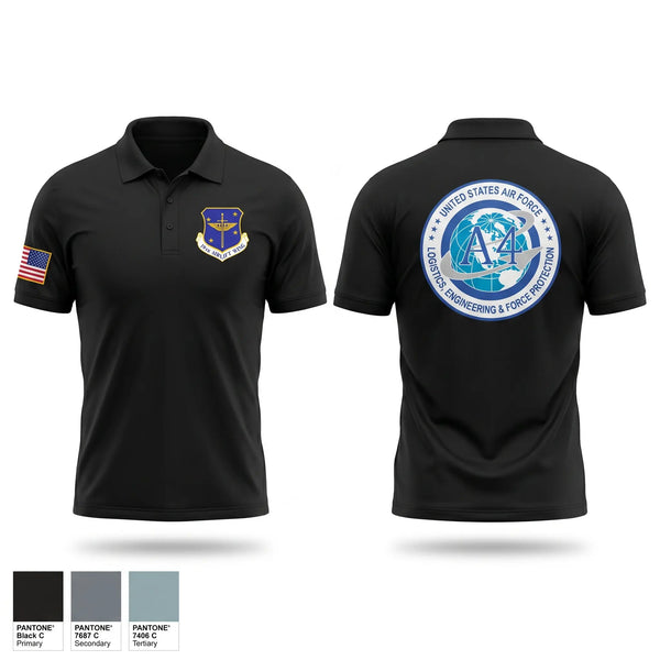 Short Sleeve Performance Polo, 19th Airlift Wing, Air Force, Teamtime, Team time, sublimation, custom sports apparel, team uniforms, spirit wear, spiritwear, sports uniforms, custom shirts, team store, custom team store, fundraiser sports, apparel fundraiser